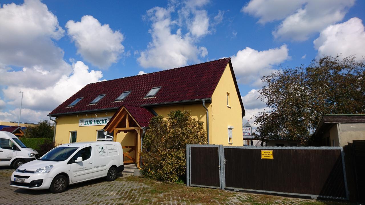 Gasthaus Zur Hecke Schönefeld Extérieur photo